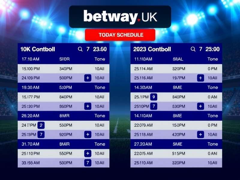 Football match in UK stadium with fans